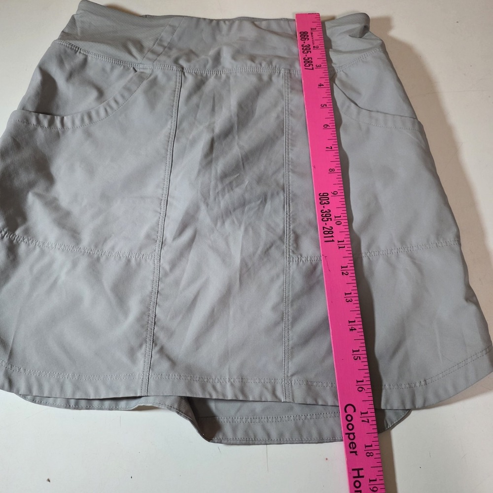Patagonia Women's‎ Tech Skort Skirt Pull On Outdoor Hiking Fishing Gray Size XS - Picture 10 of 10